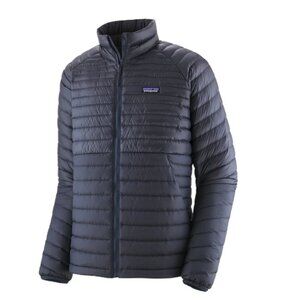 Patagonia Men's Medium Men's AlpLight Down Jacket Smolder Blue EUC
